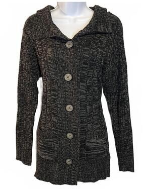 Vintage Effeci Marled Cardigan Bella Swan Core / Twilight, 90s, Cozy Size Med